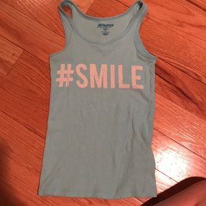 “#smile” famous tank top